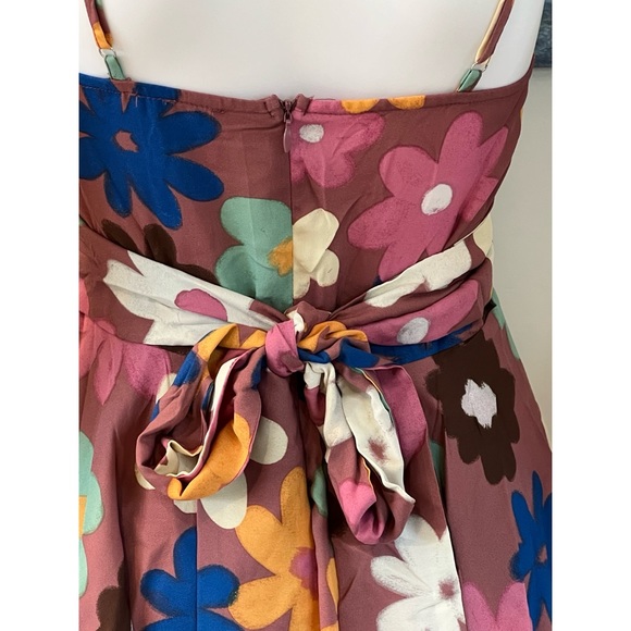 Floral ruffle romper sz S M L - Picture 6 of 8